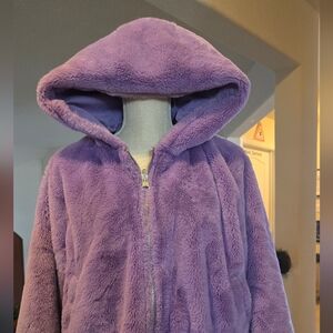 Reverseble MiJAGLiTZ Cozy Purple Jacket Size M